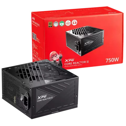 Fuente De Poder XPG CORE REACTOR II 750W 80 Plus Gold MODULAR