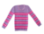 Blusa Infantil Golo Careca Listrada Feminina - FG Tricot