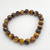 Pulseira Pedra Natural Olho de Tigre Facetada