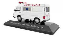 MERCEDES-BENZ MB 180 AMBULÂNCIA - PLANETA DEAGOSTINI - Samurai Miniaturas - Coleção e venda de carrinhos online