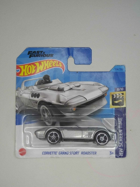 HOTWHEELS - CORVETTE GRAND SPORT ROADSTER - VELOZES E FURIOSOS - HKH90