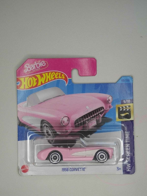 HOTWHEELS - 1956 CORVETTE - BARBIE THE MOVIE - HKG52