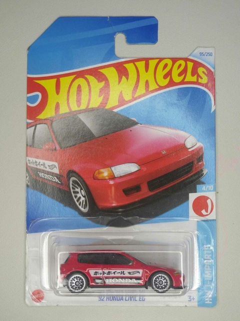HOTWHEELS - 92 HONDA CIVIC EG - HTC43