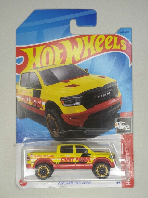 HOTWHEELS - 2020 RAM 1500 REBEL - T.HUNT - HKL04