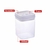 Pote Hermético Quadrado 1800ml com Tampa com Trava/Alça - Mood - comprar online