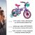 Bicicleta infantil Feminina Cecizinha Aro 12 - Caloi - loja online