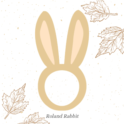 Roland Rabbit Embroidery