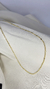 COLAR LONGO MINI FLORZINHAS OURO 80cm - comprar online