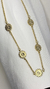 CHOKER MARGARIDAS OURO