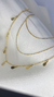 COLAR TRIPLO MICRO BOLINHAS E GOTAS - comprar online