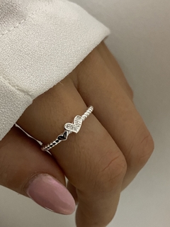 ANILLO CORAZONES CUBIC (IMPORTADO)