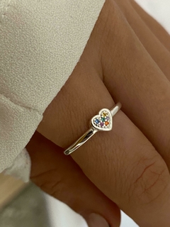 Anillo frutilla multicolor