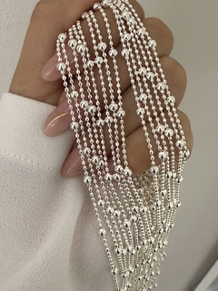 Cadena bolitas con bolita 1x1 (42+3cm) - comprar online