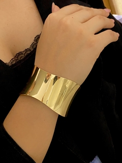 Brazalete Acero dorado