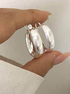 Argolla modelo 475 cubana (2,5cm) - comprar online