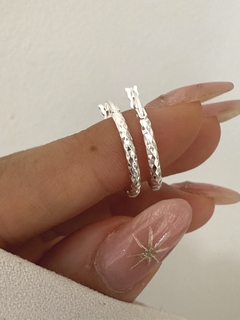 Argolla modelo 925 (2,5cm) - tienda online