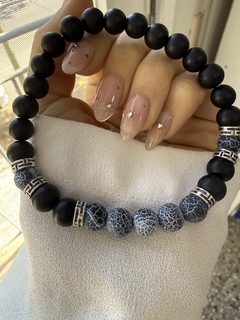 Pulsera modelo 8 (hombre) piel de serpiente - comprar online