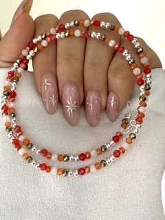 Choker modelo 59 (cristal 5x2 bolitas)