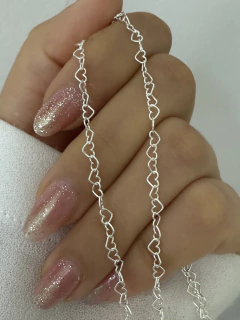 Cadena corazón más fina importada en internet