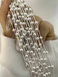 Cadena Singapur y bolitas gruesas 4mm - comprar online