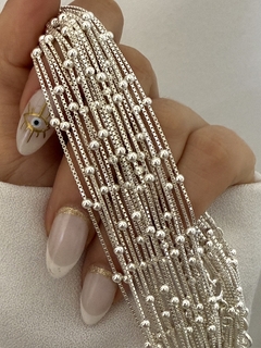 Cadena veneciana con bolitas - comprar online