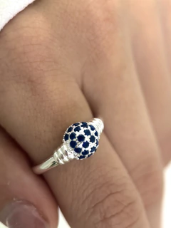 Anillo modelo 841 importado (azul) en internet