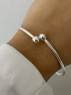 Esclava doble bolita 6x6