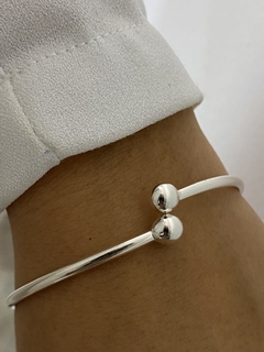 Esclava doble bolita 6x6 - comprar online