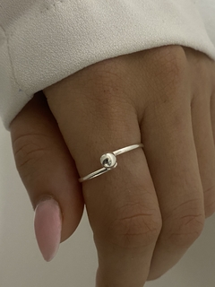 Anillo bolita (4mm)