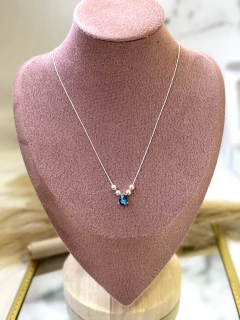 Conjunto cadena + dije Swarovski Modelo 68 (40cm)