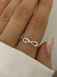 Anillo infinito liso - comprar online