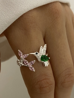 Anillo colibri cubic (Regulable)