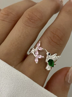Anillo colibri cubic (Regulable) - comprar online