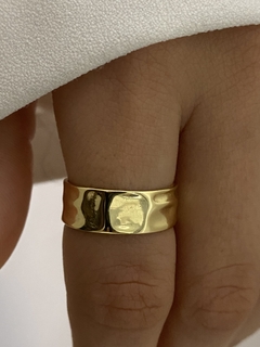Anillo plata gold (Regulable) - comprar online