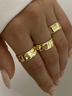 Anillo plata gold (Regulable)