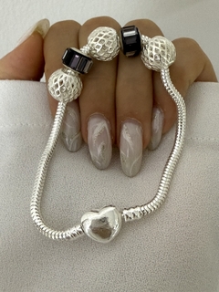 Pulsera Pandora modelo 3 (chapado 1000)