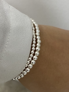 Pulsera modelo 49 chapado 1000 (elastizada) - comprar online