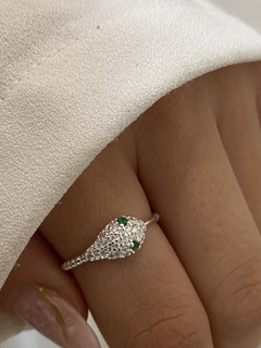 Anillo serpiente cubic (Importado)