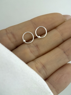 Argolla Par modelo 854 cierre al costado 8mm - comprar online