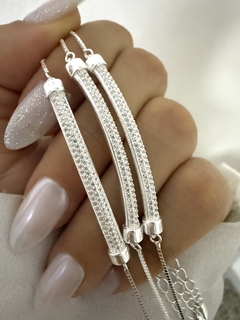 Pulsera modelo 156 importada 17 cm+4