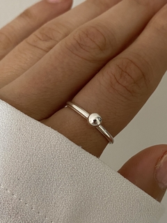 Anillo 1 bolita (4mm) - comprar online