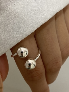 Anillo doble bolita (8x8) en internet