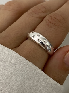 Anillo inflado estrella cubic - comprar online