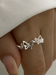 Anillo 4 mariposas
