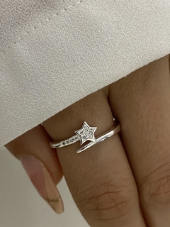 Anillo estrella cubic