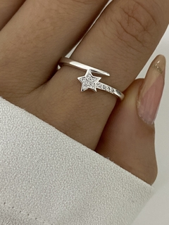 Anillo estrella cubic - comprar online