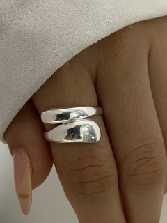 Anillo doble liso