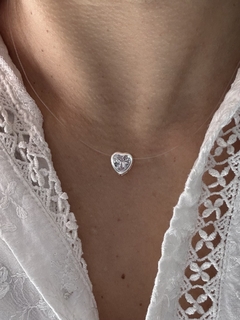 Tanza dije corazón cubic grande - comprar online