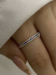 Anillo sin fin multicolor