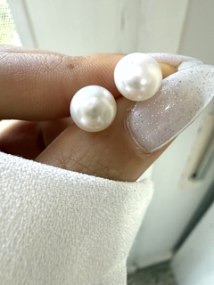 Aro pasante modelo 751 perla natural de rio - comprar online